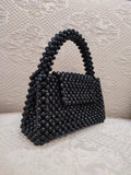 Black Acrylic Bead Bag