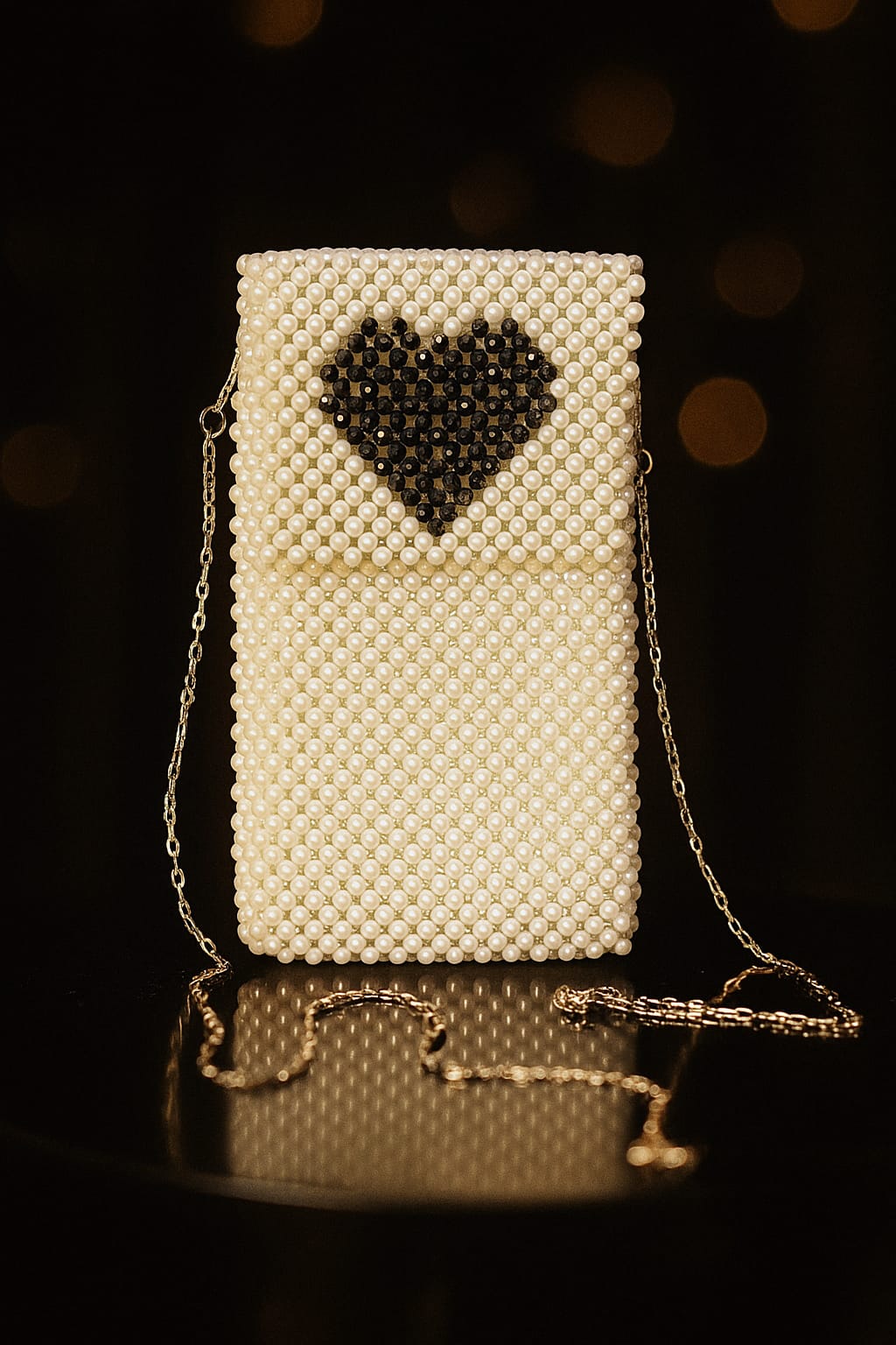 Acrylic bead mobile case